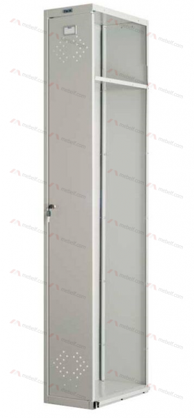 Шкаф для раздевалок ПРАКТИК Стандарт LS-001-40 (приставная секция) фото