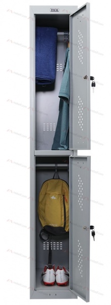 Шкаф для раздевалок ПРАКТИК усиленный ML 12-30 (базовый модуль) фото. Фото N2