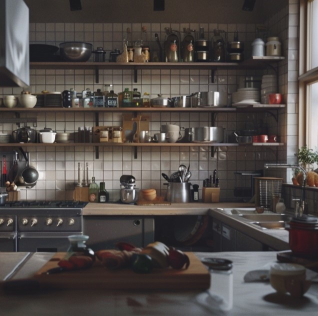 Полки для кухни – оптимизируем рабочее пространство предприятия